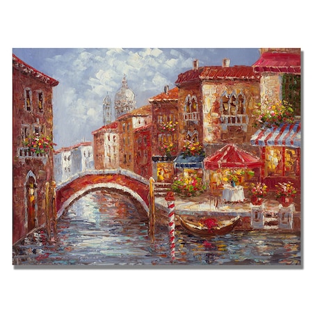 Rio 'Venetian Waterways' Canvas Art,35x47